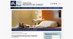 Desktop Screenshot of granhotelregente.es